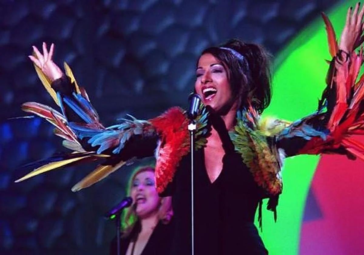 Ensayo de Eurovisión en 1998