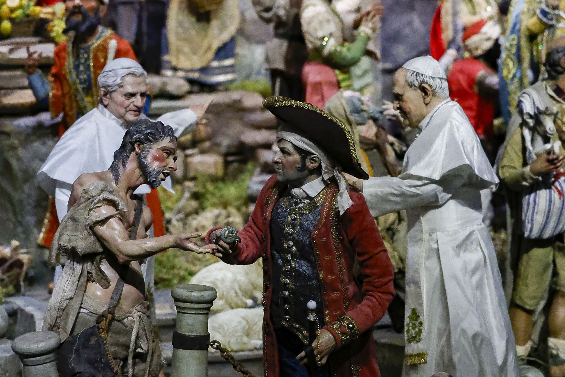 La Ruta de los Belenes de Villaviciosa: un clásico escaparate navideño