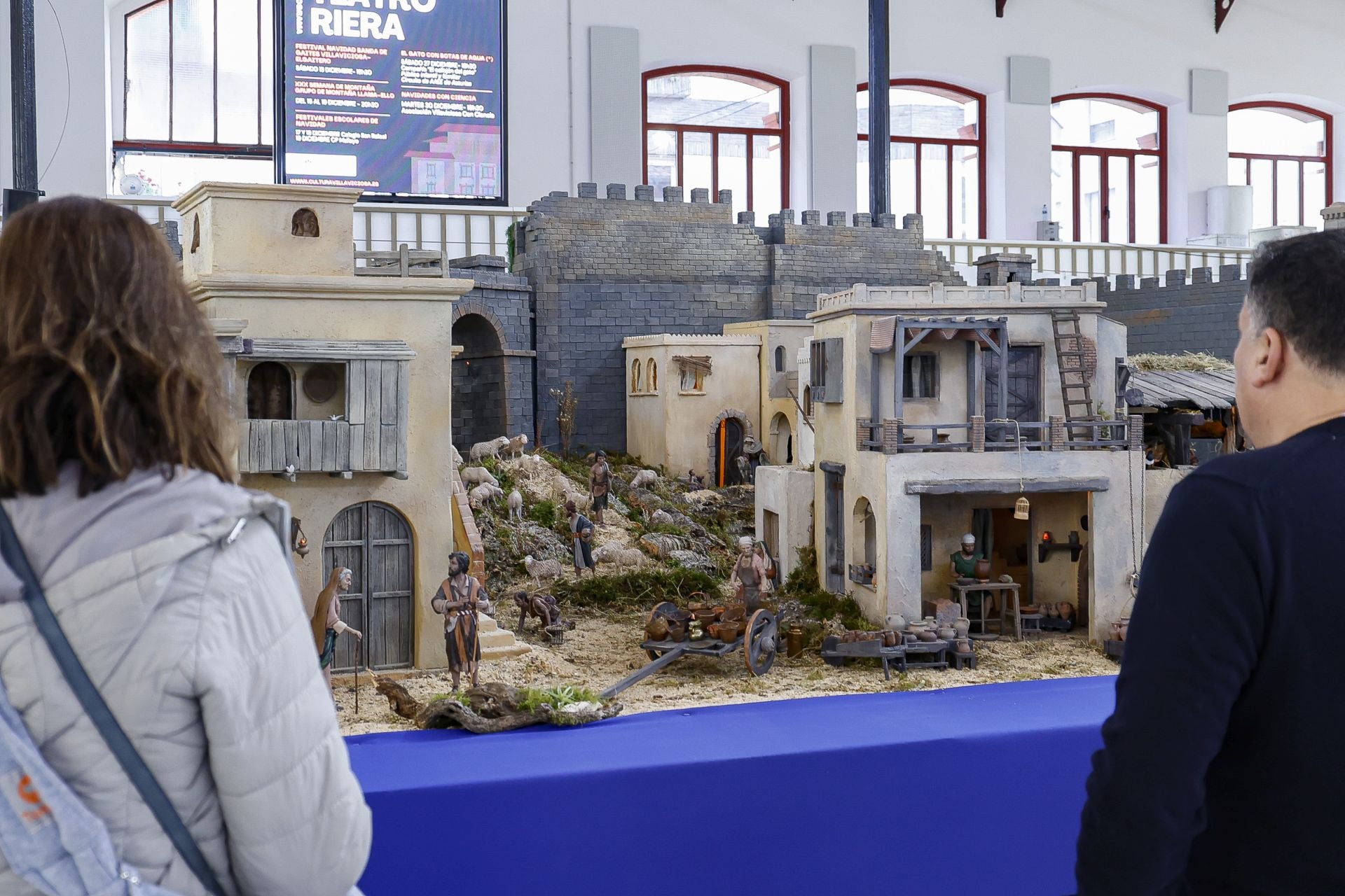 La Ruta de los Belenes de Villaviciosa: un clásico escaparate navideño