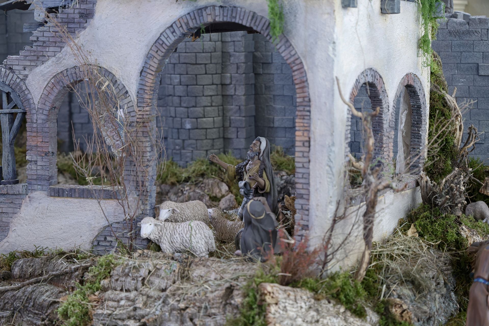 La Ruta de los Belenes de Villaviciosa: un clásico escaparate navideño