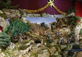La Ruta de los Belenes de Villaviciosa: un clásico escaparate navideño