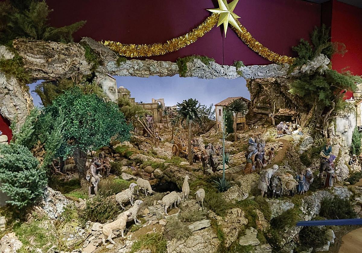 La Ruta de los Belenes de Villaviciosa: un clásico escaparate navideño