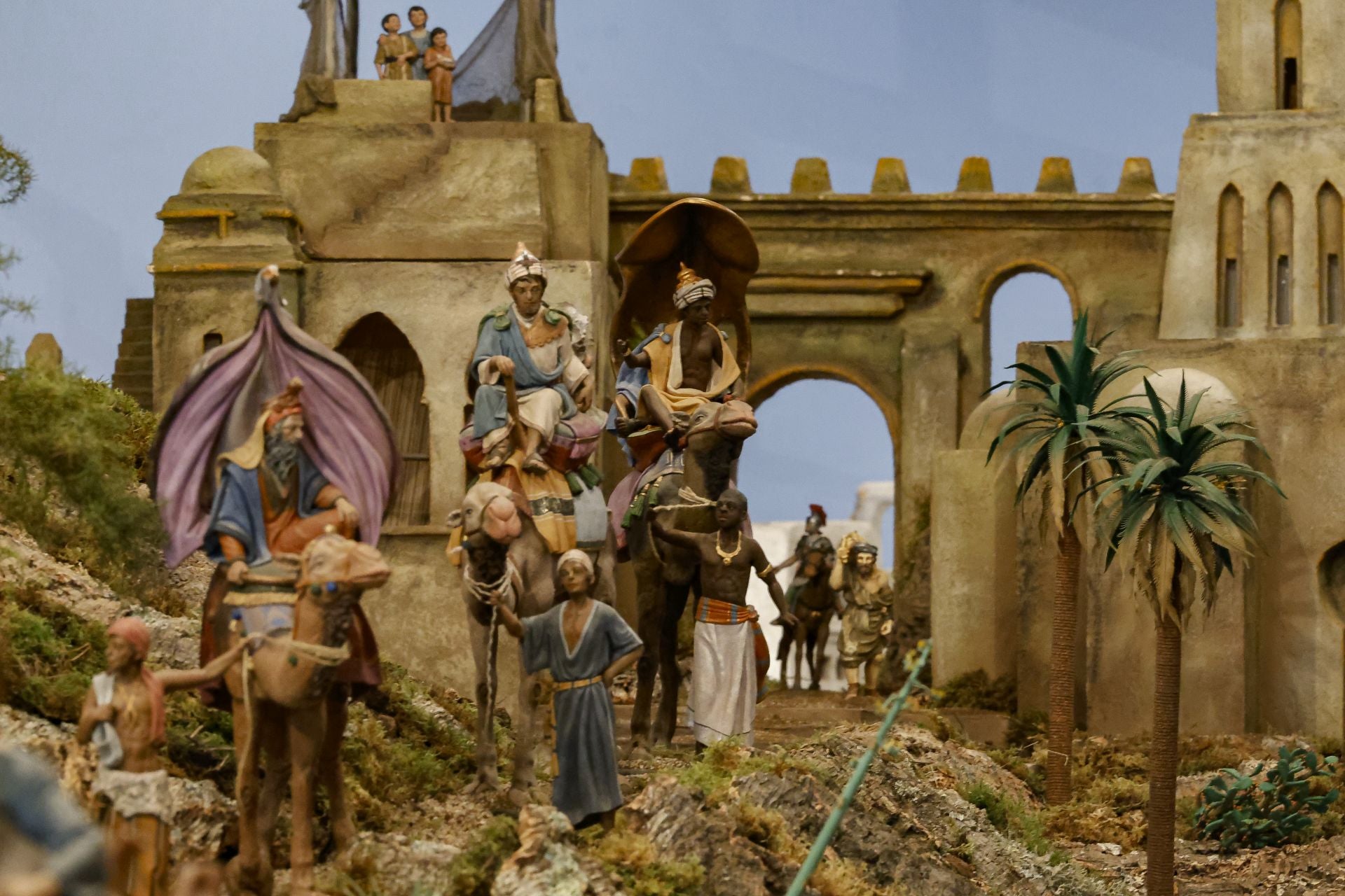 La Ruta de los Belenes de Villaviciosa: un clásico escaparate navideño