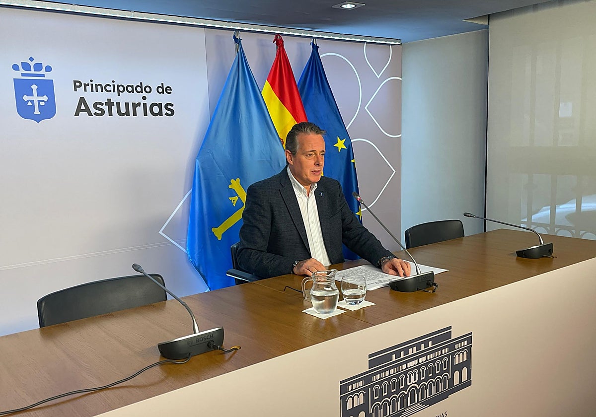 El consejero de Medio Rural y Política Agraria, Marcelino Marcos.