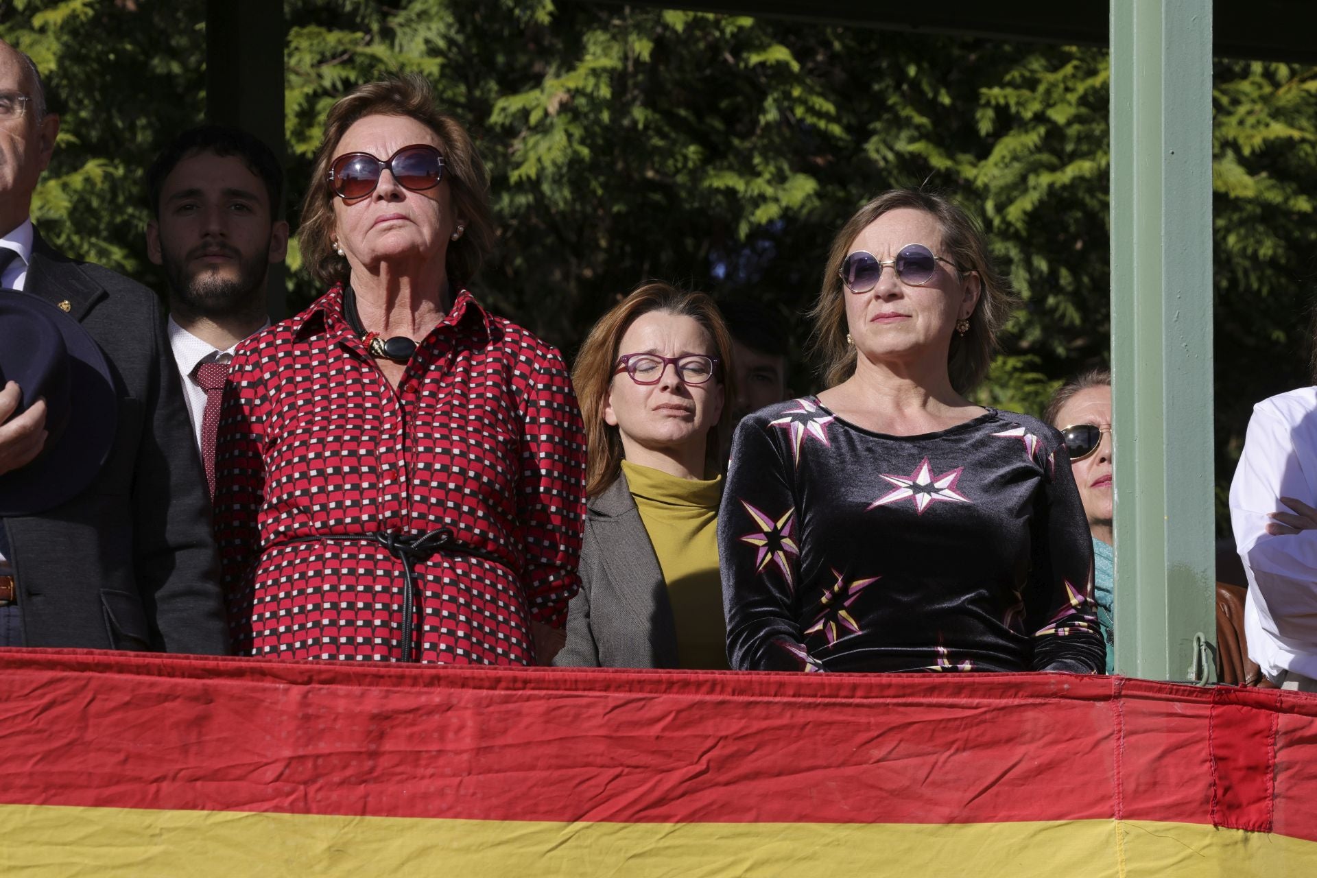 Parada militar y una despedida: las imágenes del Día de la Inmaculada en Cabo Noval