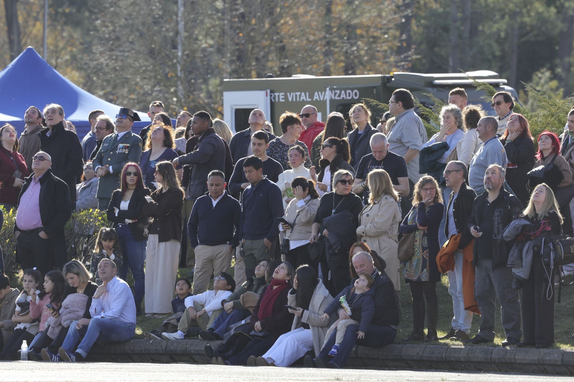 Parada militar y una despedida: las imágenes del Día de la Inmaculada en Cabo Noval