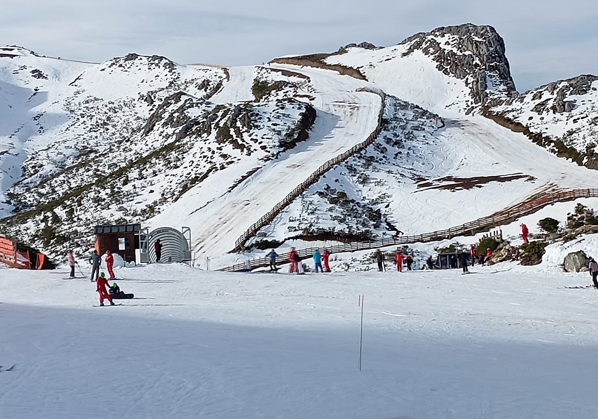 La parte intermedia de Fuentes de Invierno que se mantuvo abierta todo el puente festivo