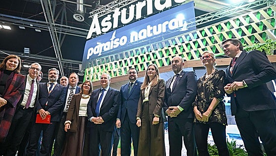 Barbón destaca en Fitur que Asturias ya tiene más visitantes en temporada baja que en alta