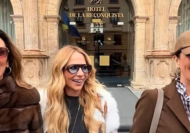 Marta Sánchez disfruta de Asturias en un fin de semana con amigas