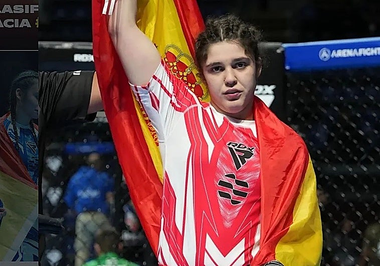 Merche García revalida su corona europea en las artes marciales mixtas