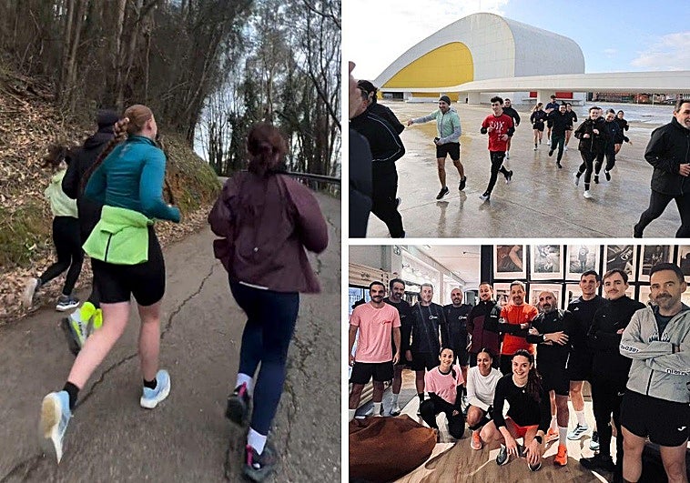 Las 'social run' se ponen de moda en Asturias