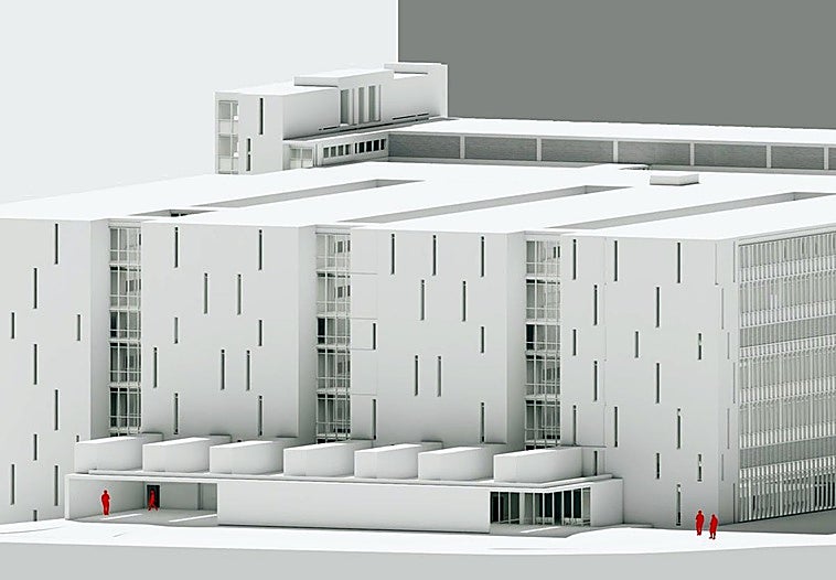 Así será el nuevo Hospital de Cabueñes: un nuevo bloque de acceso, más consultas y terrazas exteriores