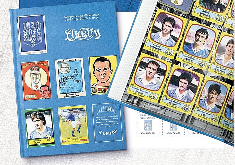 Consigue el libro del centenario del Real Oviedo de EL COMERCIO