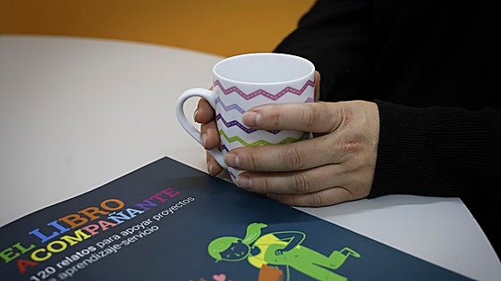 «Gracias a la 'paguina' puedo sacar a mis hijos adelante»