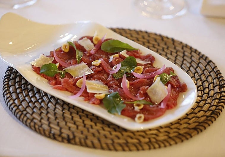 Carpaccio de ternera