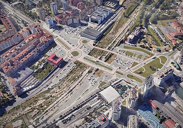 La primera fase de obras del plan de vías de Gijón dejará iniciada la conexión con el túnel del metrotrén