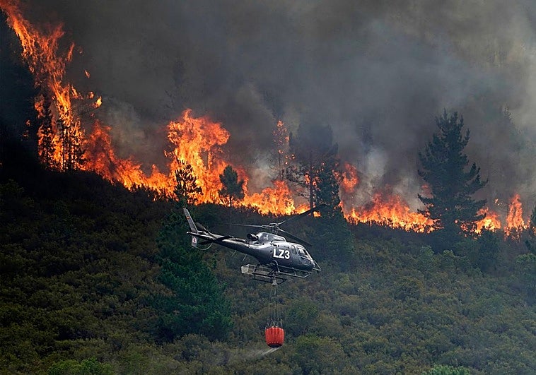 ¿Así será el tiempo estos días en Asturias: máximas de 30 grados y riesgo 'extremo' de incendios forestales