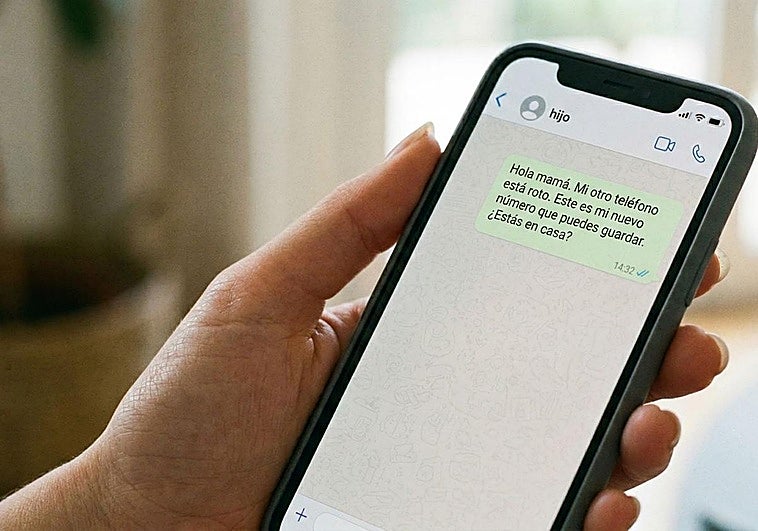 «Hola, papá. Mi otro teléfono está roto»: el engaño de WhatsApp que le ha costado 6.500 euros a un ovetense
