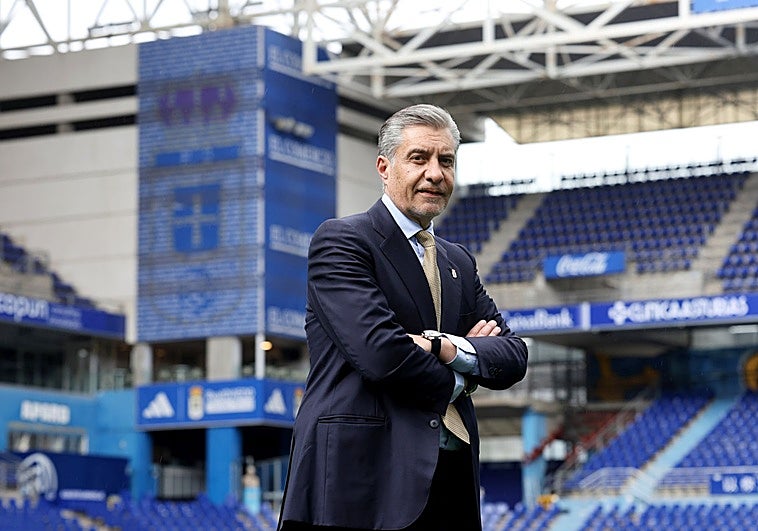 El presidente del Real Oviedo recibirá este miércoles el 'Ovetense del Año 2025'