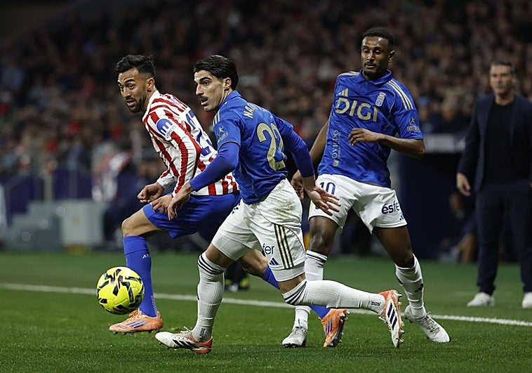 Nacho Vidal, defensa del Real Oviedo: «Este equipo no se va a dar por vencido»