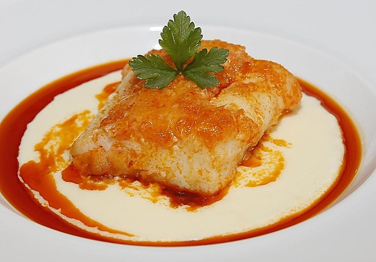 Supremas de bacalao con puré de patata
