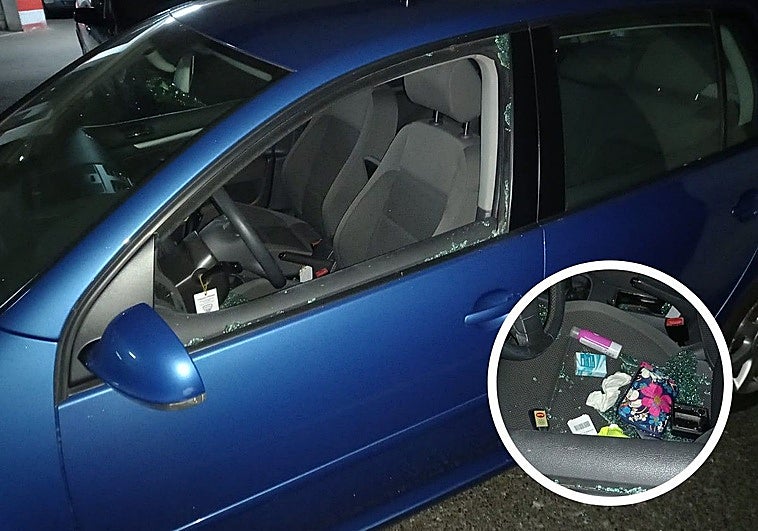 Revientan la puerta de un garaje privado en Avilés y roban en al menos siete vehículos