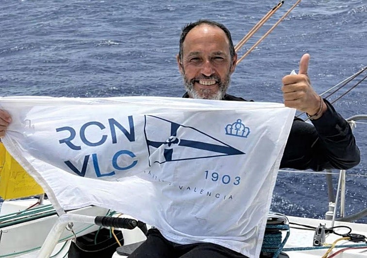 El asturiano Juan Merediz pulveriza el récord de la Ruta del Descubrimiento por el Atlántico