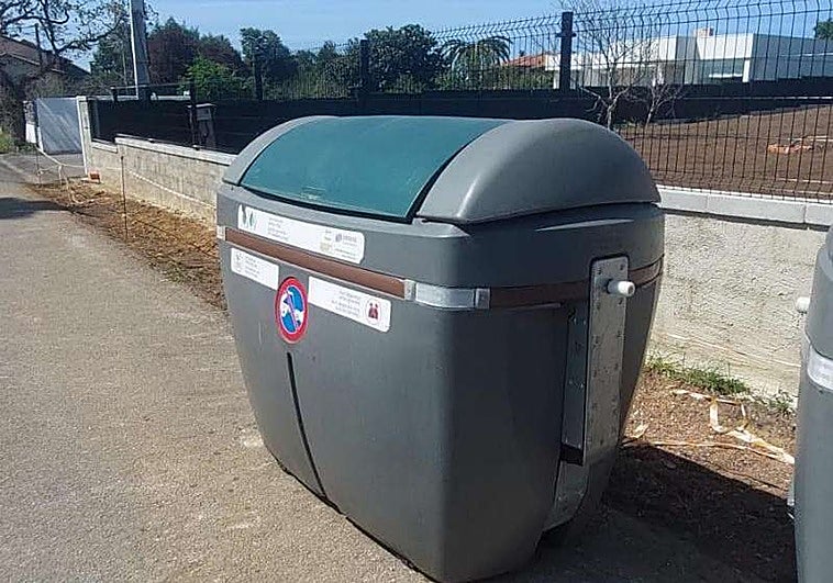 Gijón coloca cien contenedores más para restos de poda y siega de fincas y jardines particulares