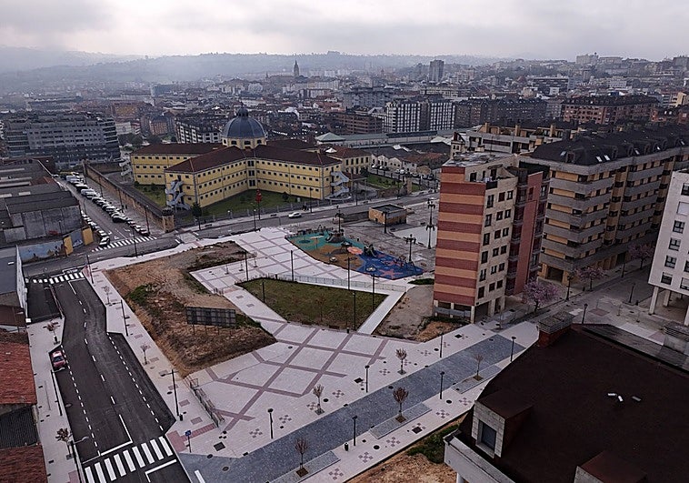 Ciudad Naranco seguirá creciendo con el inicio en mayo del primero de los cuatro edificios de Nuevo Ferreros junto al Archivo Histórico de Oviedo