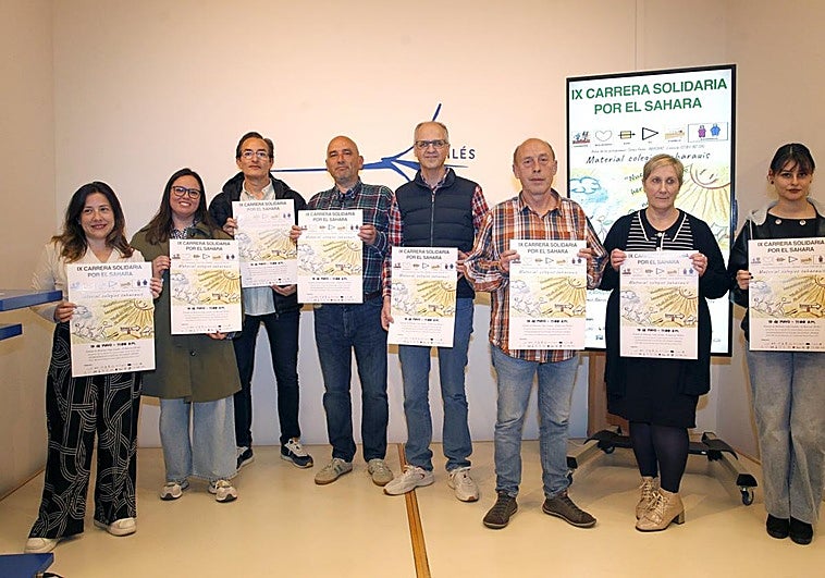 Avilés muestra su apoyo al Sáhara con la IX Carrera Solidaria