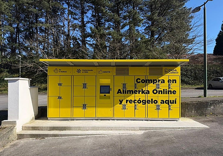 Alimerka instala un punto de recogida de pedidos 'online' en Soto de Llanera