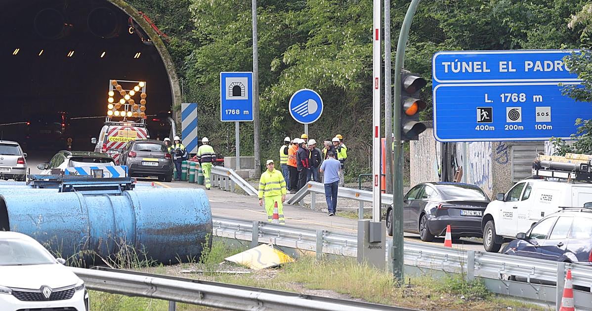 Accidente en Asturias: fallece un trabajador de 60 años en los túneles del Padrún