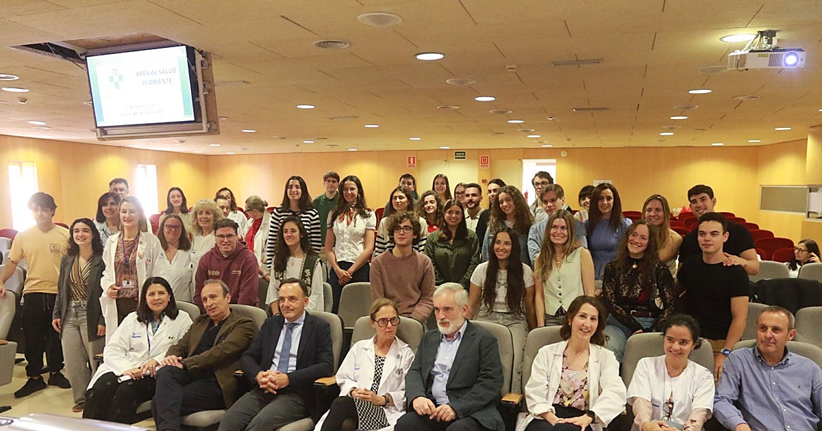 El Hospital de Cabueñes engancha a los futuros profesionales sanitarios