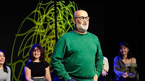 El futuro del teatro asturiano se mira en Javier Cámara