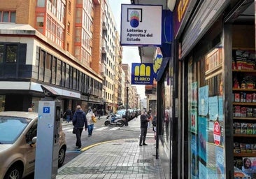 La administración gijonesa en la que se ha consignado el segundo premio de la Lotería Nacional.