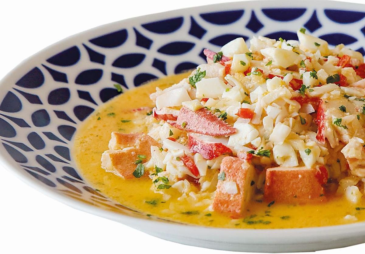 La receta histórica de Yantar: salpicón de bogavante (Restaurante Casa Vicente)