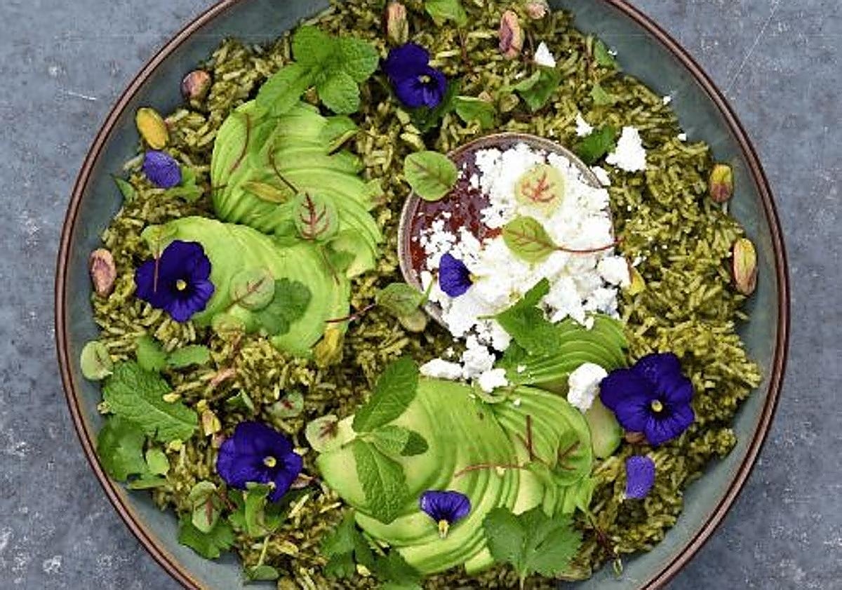 Arroz verde