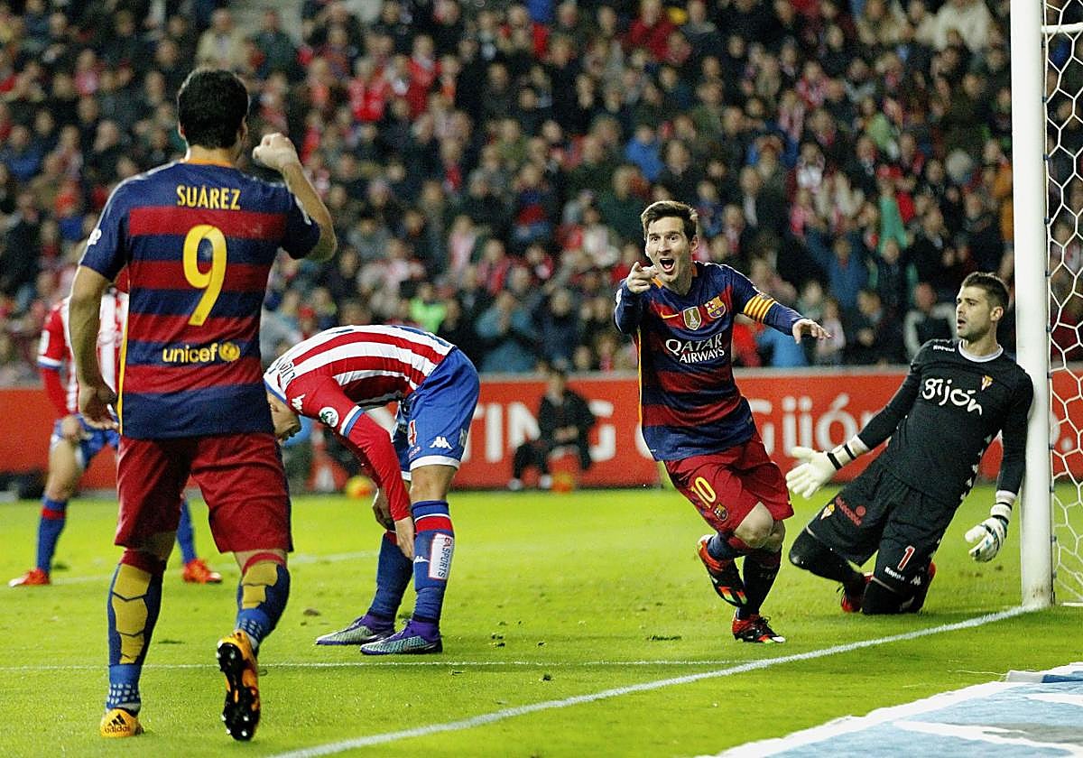 Gijón, la ciudad que vio el nacimiento del Messi falso nueve