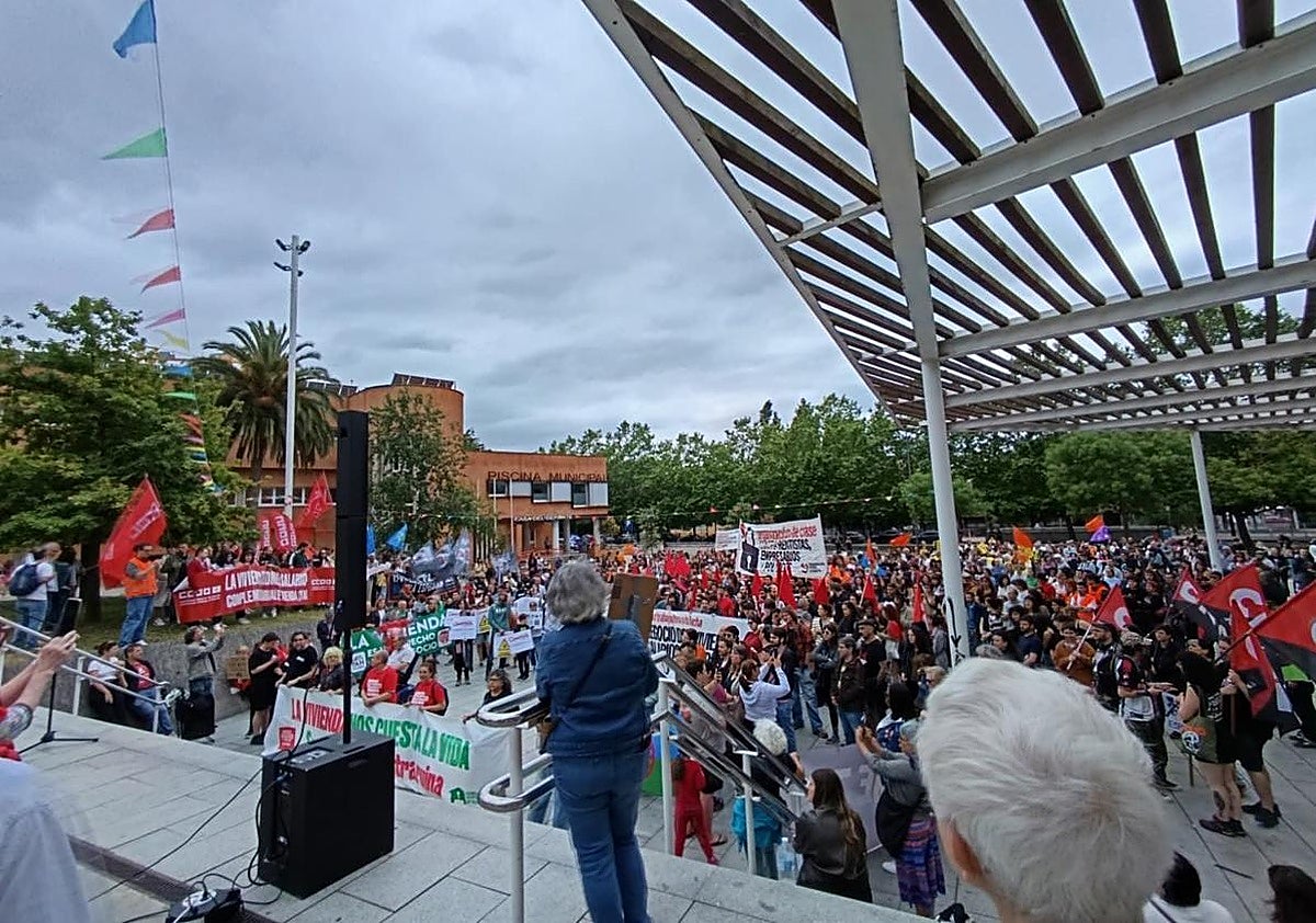 Asturias sale a la calle en Gijón para defender que «la vivienda es un derecho, no un negocio»