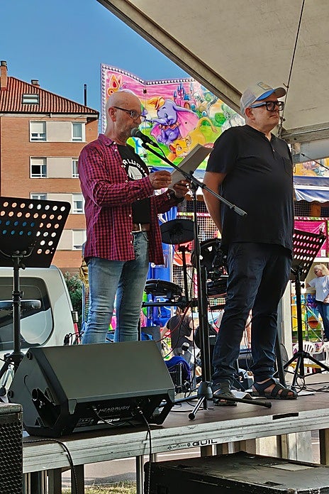 Lectura del pregón en las fiestas de San Juan en El Arbeyal.