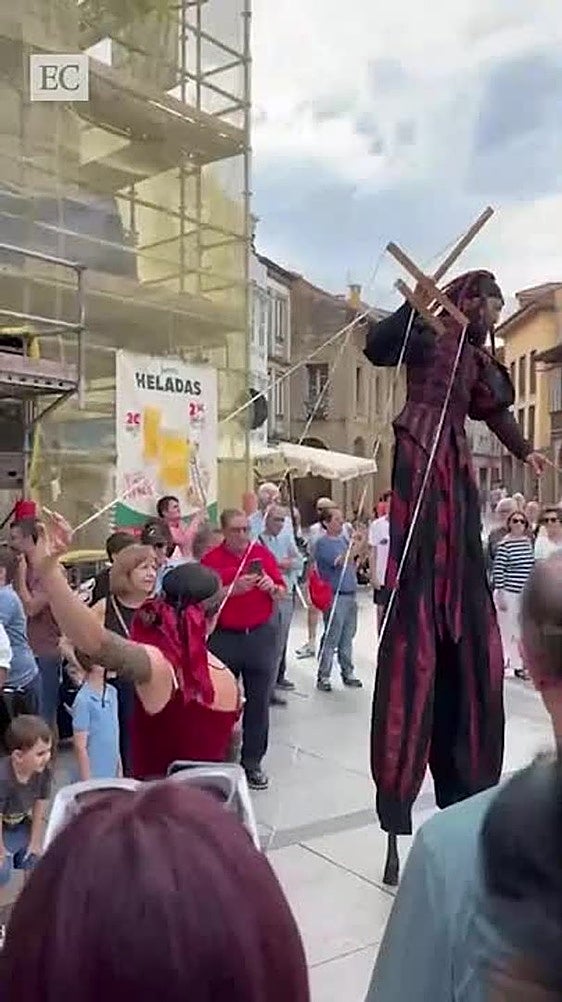 Arranca el mercado medieval de Avilés