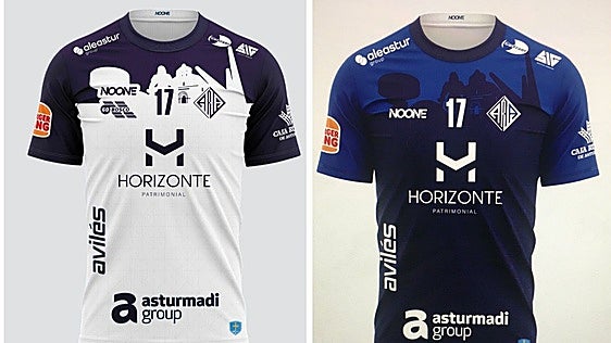 Una camiseta muy avilesina para la Atlética