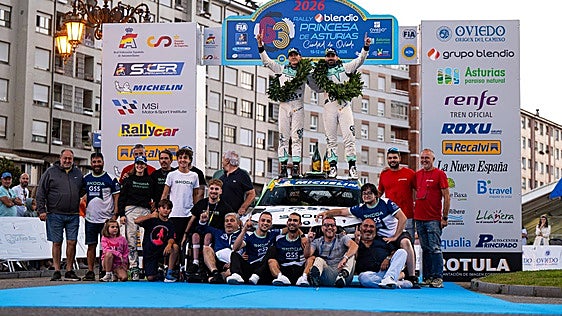 'Cohete' y Pin prolongan su reinado en el Rally Princesa de Asturias