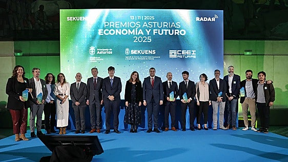 Sekuens distingue a Nicolás de Abajo, Axalta y Olmar por su contribución a la innovación y a la transformación industrial de Asturias