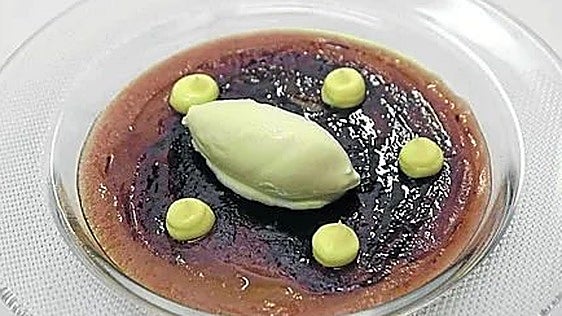 Receta del día: crema de manzana y helado
