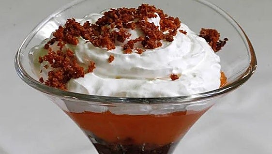 Receta del día: copa de zanahoria y coco