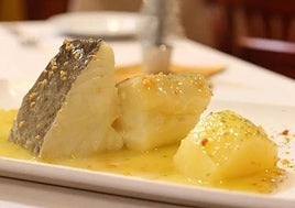 Bacalao al pil pil.