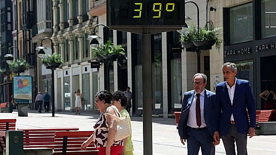 No hay tregua: una nueva ola de calor con temperaturas de 40 grados se aproxima a Asturias