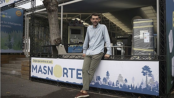 Pablo Suárez, CEO de Masnorte que está en la Feria: «Nos encantaría que el cliente salga entendiendo la factura de la luz»