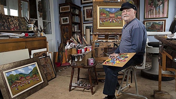 Muere a los 78 años el pintor gijonés Roberto Díaz de Orosia